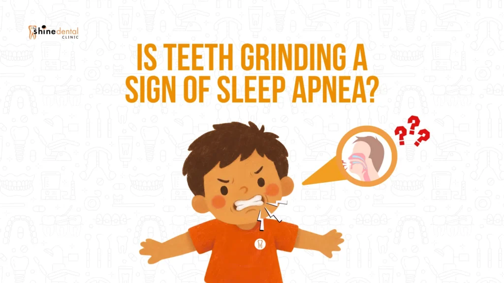 know if the teeth grinding is the sign of sleep apnea in children with the blog
