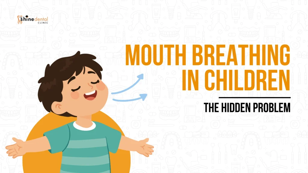 know the cause and effect of mouth breathing in children through infographics