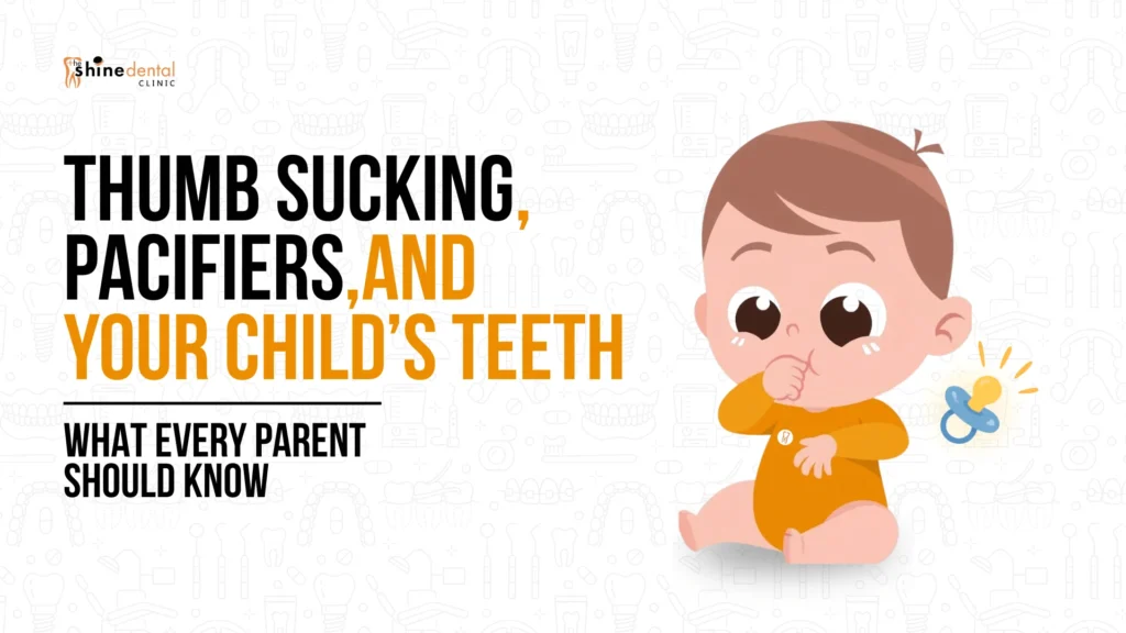 thumb sucking baby and what should parents know infographics