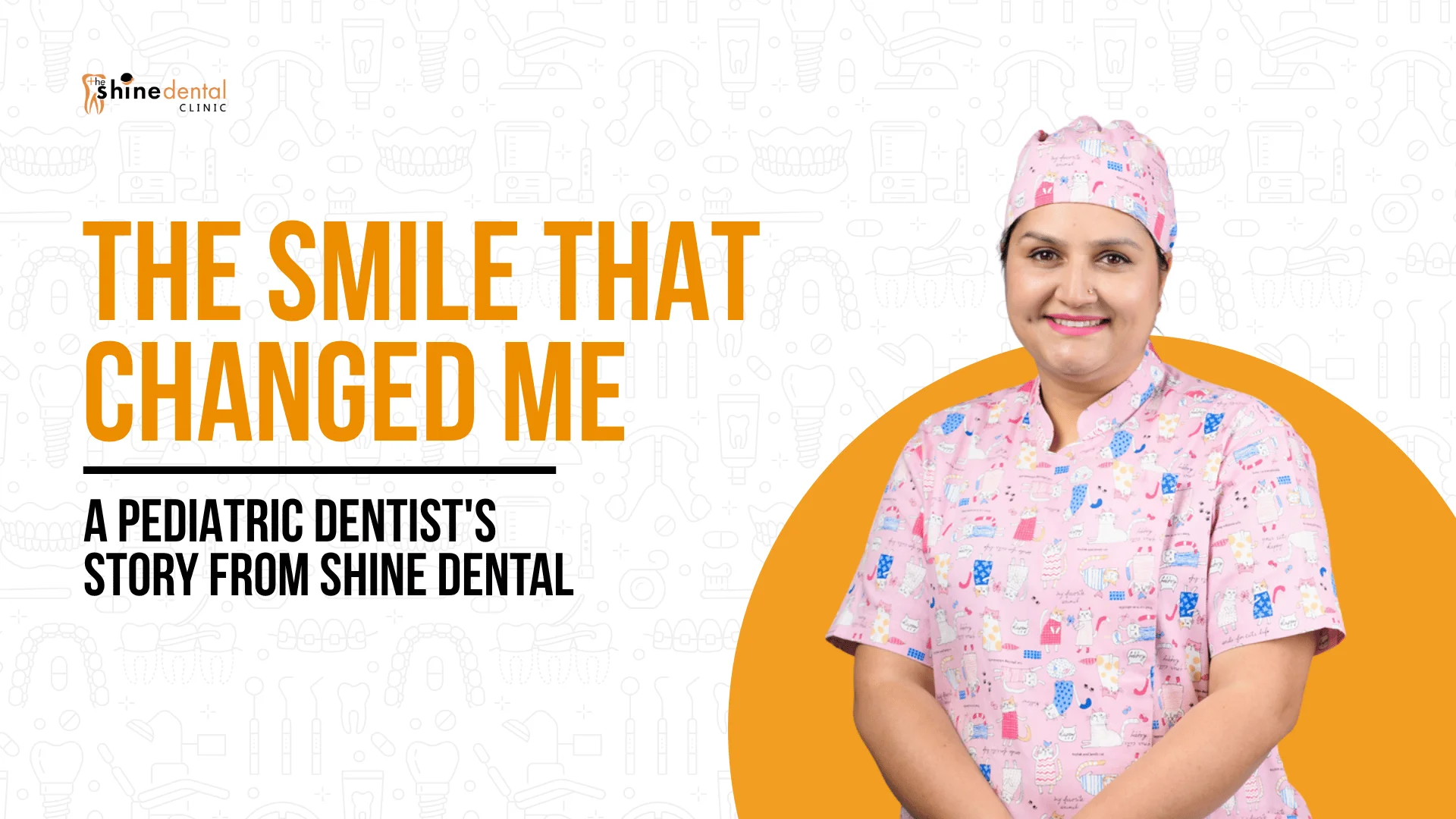Kriti Mainali, pediatric dentist at The Shine Dental Clinic, providing gentle dental care to a young patient as part of her child-focused approach to pediatric dentistry.